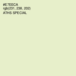 #E7EECA - Aths Special Color Image